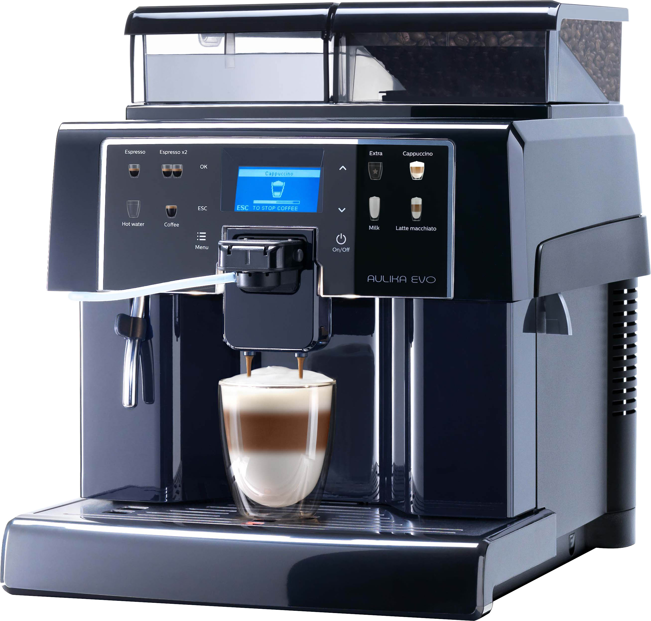 Saeco Aulika Evo Top Automata Barista kávégép Saeco Aulika Evo Top Automata Barista kávégép